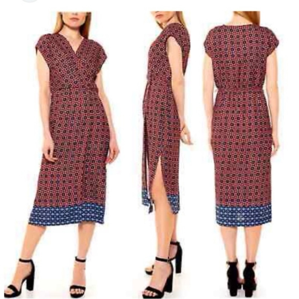 Alexia Admor Patterned Wrap Dress